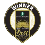 2019 Best of the Best (BOTB) Winner badge awarded to the law firm of Cox, Rodman, & Middleton, LLC by the Savannah Connect in Savannah, Georgia.