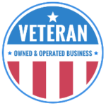 Badge for Veteran Owned & Operated Business signifying the law firm of Cox, Rodman, & Middleton, LLC